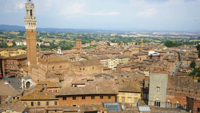 Florence departure, Siena + Val d'Orcia + Pienza 1-day tour