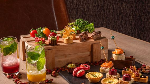 Sun Moon Lake Lealea Wyndham Hot Spring Resort Moon Shadow Hall Bar Afternoon Tea Set Voucher for Two (No Holiday Surcharge)