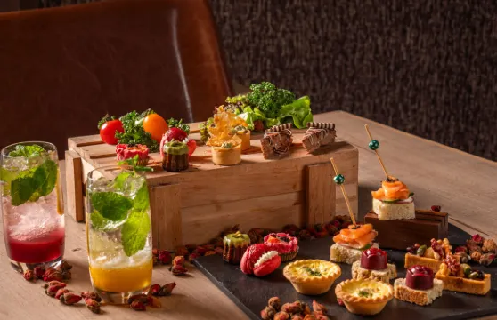 日月潭力麗温德姆温泉酒店月影大廳酒吧雙人下午茶套餐券(假日不加價)