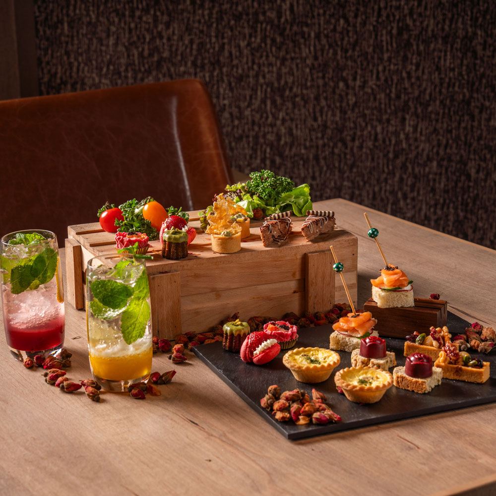 Sun Moon Lake Lealea Wyndham Hot Spring Resort Moon Shadow Hall Bar Afternoon Tea Set Voucher for Two (No Holiday Surcharge)