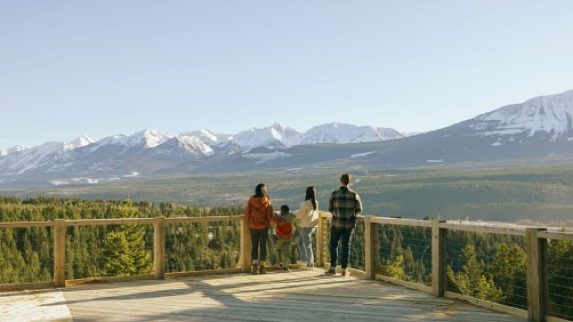 Golden, BC: Eintrittskarte für die Golden Skybridge