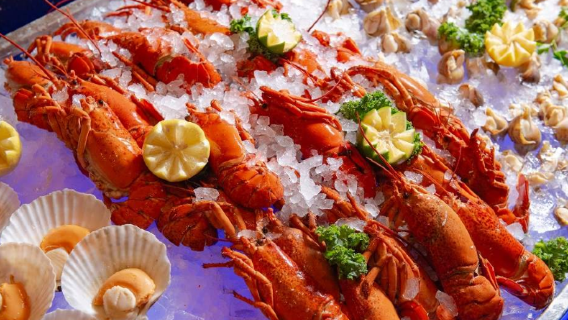 Prasmanan Ming Shi di Four Seasons Hotel Macau