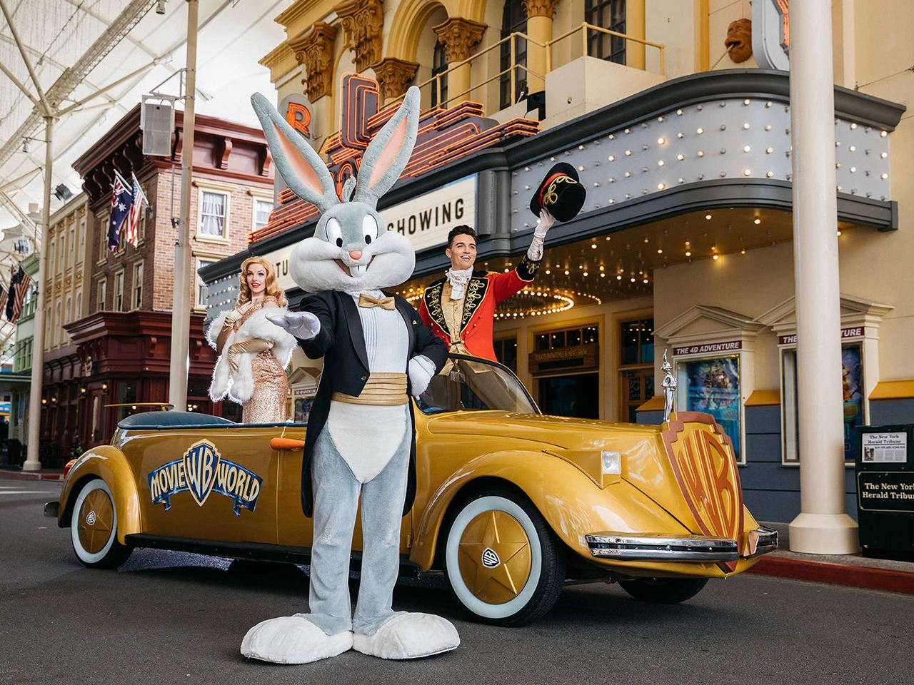 Gold Coast Warner Bros. Movie World/Sea World/Wet'n'Wild/Paradise Country Admission Ticket - Optional Combo Ticket