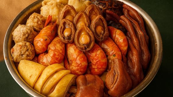 LUBUDS | Plato Premium de Abulón y Pata de Ganso/Plato de Abulón Red Cotton | Recogida en varias sucursales