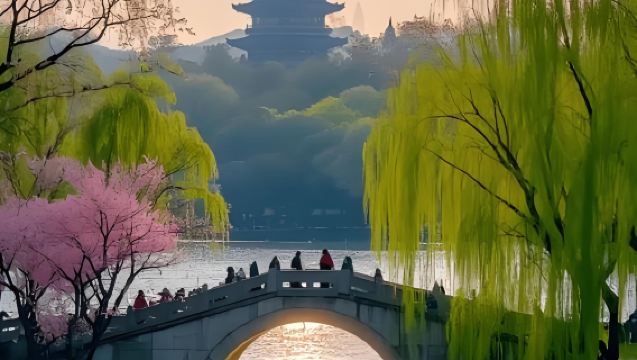 Hangzhou Classic 1-Day Tour: West Lake + Leifeng Tower + Lingyin Temple (Optional English Guide)