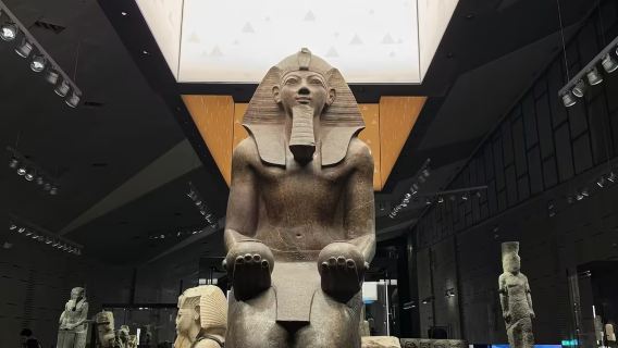 3-Hour Evening Guided Tour at Grand Egyptian Museum [Professional Guide in Chinese/English]