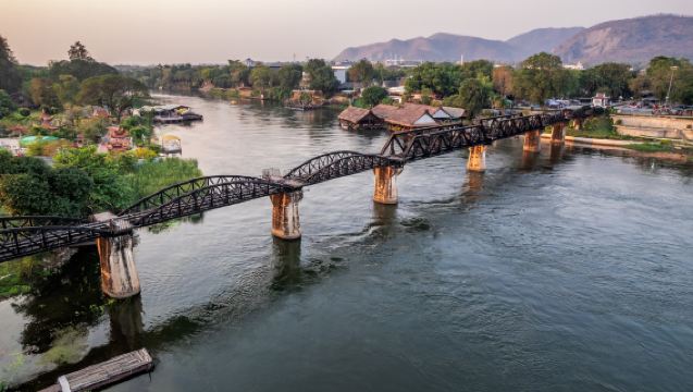 Private WWII History Tour: Hellfire Pass, Death Railway & Bridge over River Kwai from BKK
