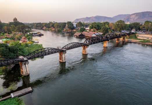 Private WWII History Tour: Hellfire Pass, Death Railway & Bridge over River Kwai from BKK