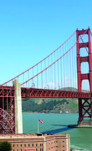 San Francisco 1-day tour: Lombard Street + Fisherman's Wharf + Golden Gate Bridge + Palace of Fine Arts