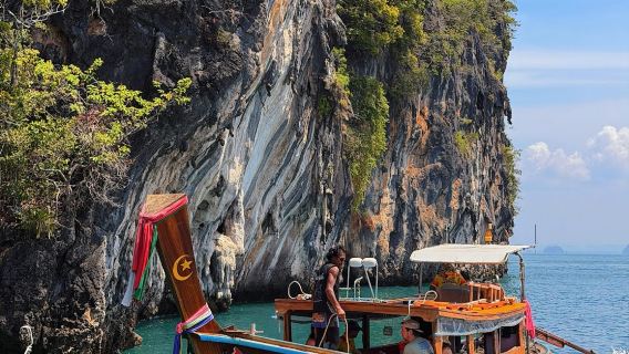 Isole di Krabi SENZA ONDE. TRAMONTO (Mare)