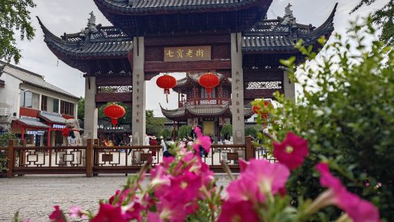 Excursión de un día con encanto zen en Shanghái: Templo del Buda de Jade + Jardín Yuyuan + Templo del Dios de la Ciudad + Antiguo pueblo de Qibao (experiencia auténtica)