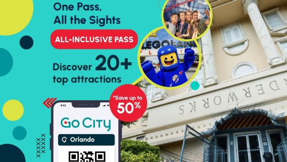 Go City オーランド周遊パス【公式直営/30以上の人気観光スポット/レゴランド・フロリダ/ザ・ウィール・アット ICON パーク含む】Orlando All-Inclusive
