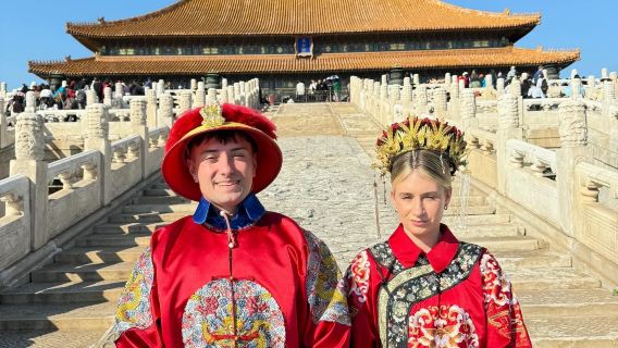 Museo del Palazzo di Pechino, Grande Muraglia a Badaling, Palazzo d'Estate -- tour privato personalizzato con guida in lingue straniere (inglese, russo, tedesco, arabo, ecc.)