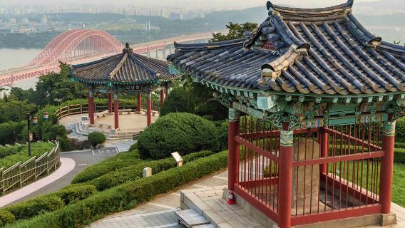 Menjelajahi Sejarah dan Pemandangan | perjalanan satu hari ke Aegibong DMZ + Eunpyeong Hanok + Benteng Haengjusanseong