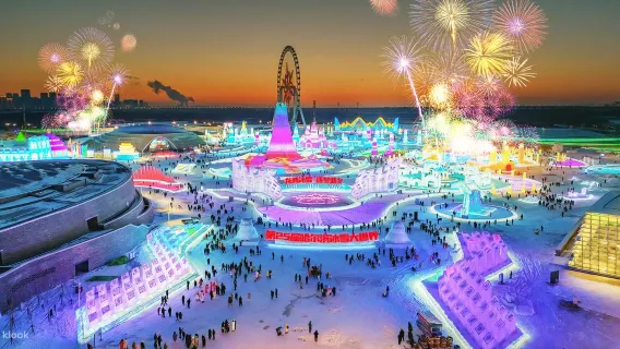 Harbin Ice and Snow World One-Day Tour (Chinese Language Group) (Transportation & Tickets Included)