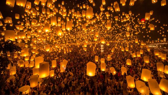 【官方會場蘭納快速出票】2026 清邁 CAD 跨年煙花秀天燈節