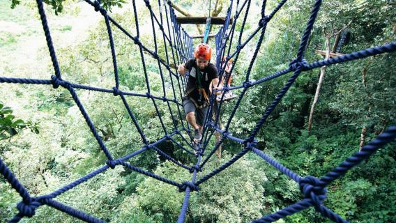 Mega Mix Adventure: Zip Lines, High Ropes & Rappel