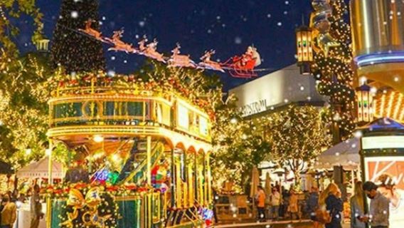Los Angeles: Weihnachtsbeleuchtung und Spaziergang auf dem Rodeo Drive
