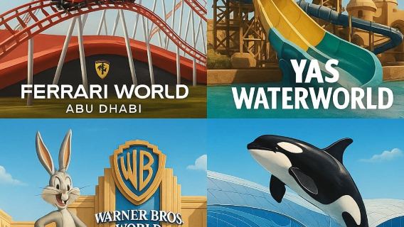 Abu Dhabi Ferrari World Warner Bro Water World Sea World Best Option Packages
