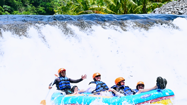 Telaga Waja White Water Rafting in Bali by BTR