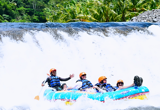 Telaga Waja White Water Rafting in Bali by BTR