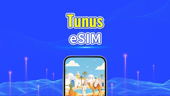 Tunus 5G eSIM  | Çift Şebeke | AI ve TikTok Tam Destekli | Günlük/Toplam Veri Paketi | 1–30 Gün | 24 Saatlik Faturalandırma | QR Kod