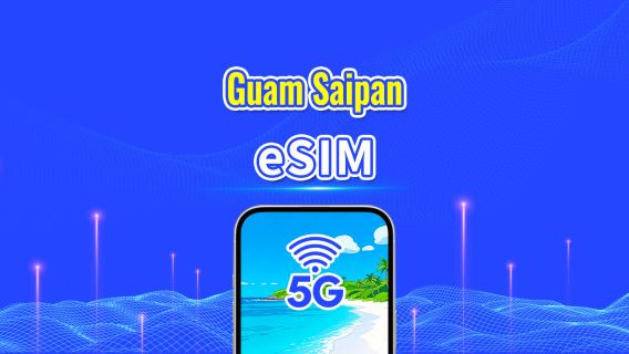Guam e Saipan 5G eSIM eSIM 5G | Pacote de Dados Diário/Total | 1–30 dias | Cobrança por dia do calendário | QR Code