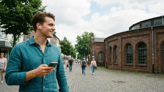 Muelheim an der Ruhr Höjdpunkter Audio Tour: Kulturella skatter och flodstrandens arv