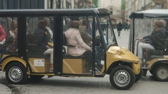 Casco antiguo de Cracovia: tour en carrito de golf eléctrico + audioguía
