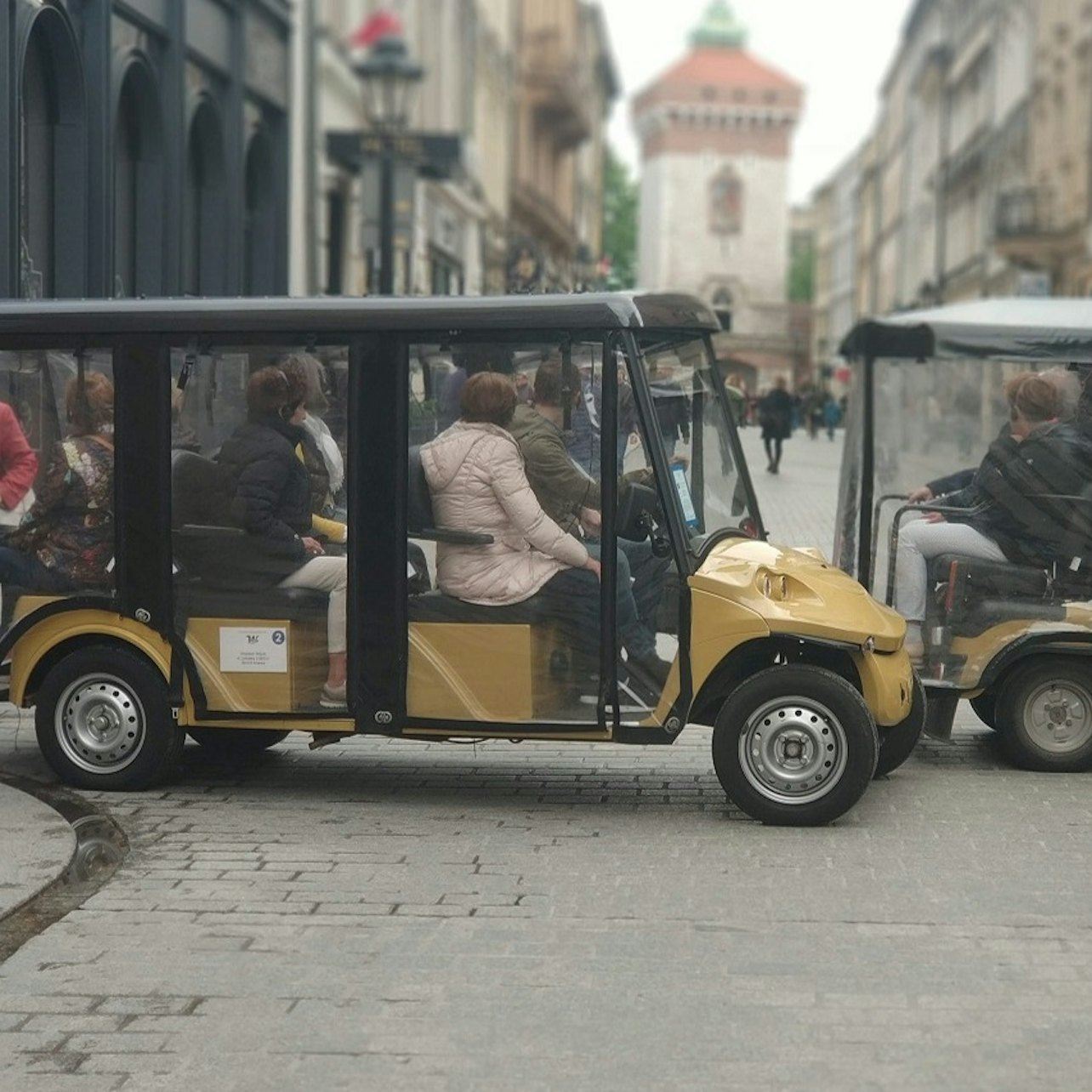 Città Vecchia di Cracovia: tour in golf cart elettrico + audioguida