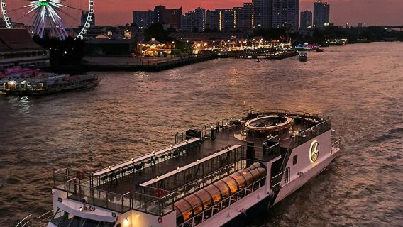 กรุงเทพฯ: บริการล่องเรือดินเนอร์สุดหรูริมแม่น้ำเจ้าพระยา Saffron