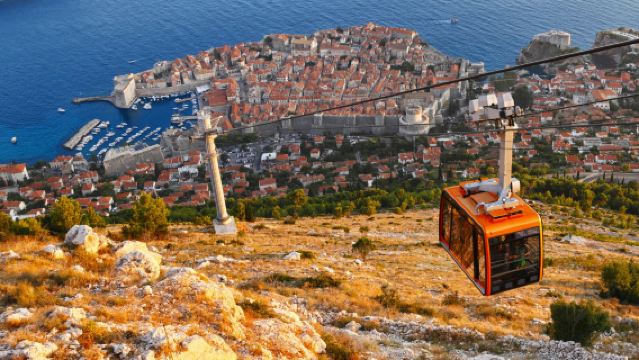Tour della città vecchia di Dubrovnik con giro in funivia
