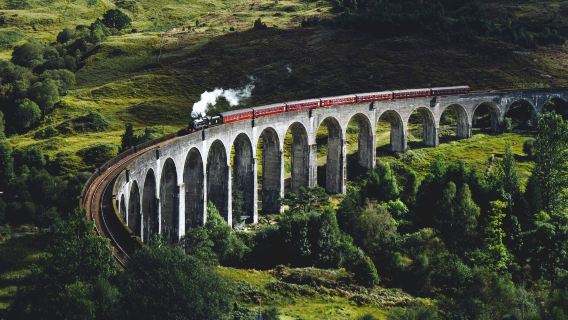 1-day tour to Glen Coe + Harry Potter train in Scottish Highlands, UK with Edinburgh round-trip