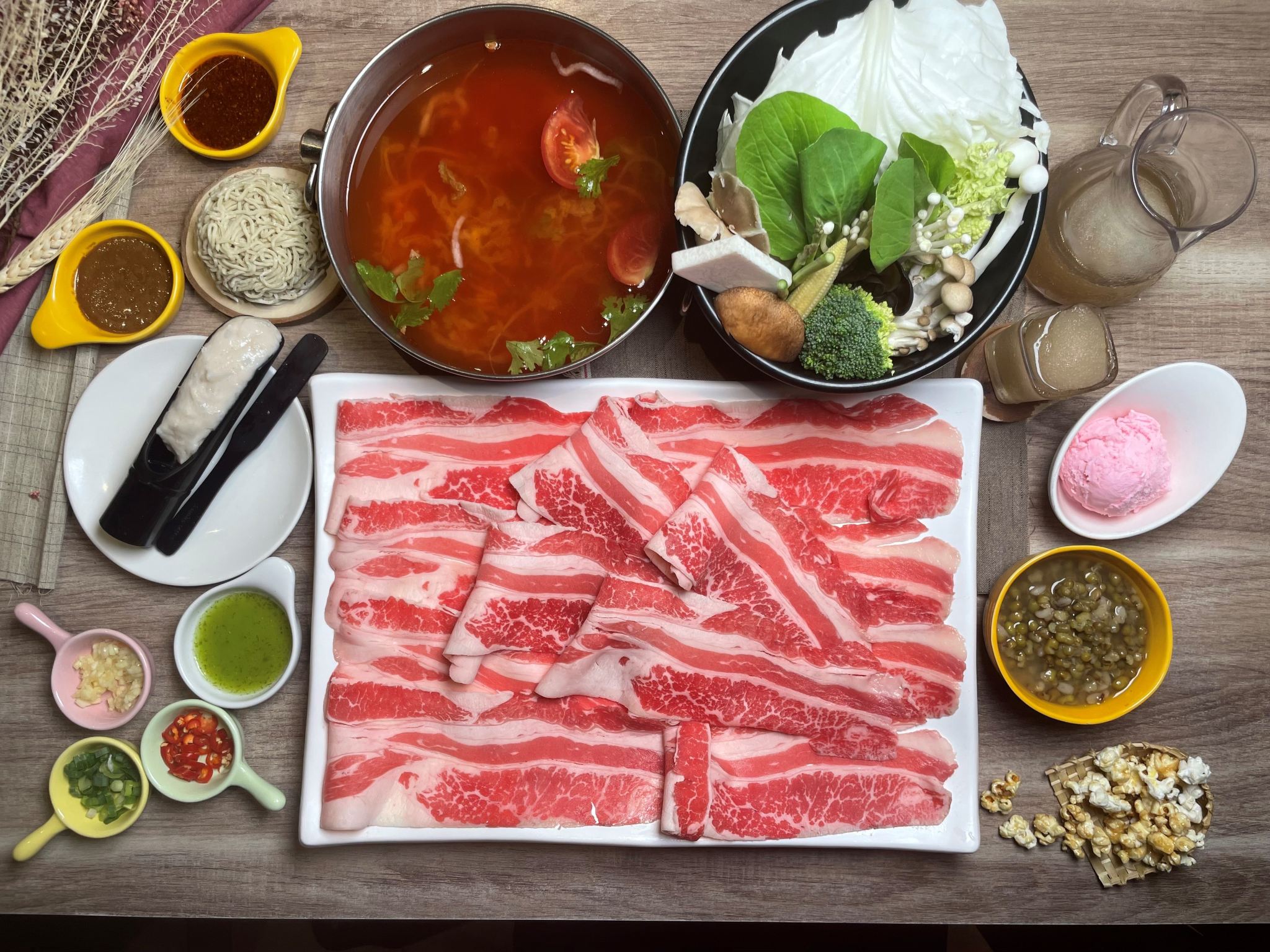 Meat Lao Dai Taiwanese Shabu Shabu Gourmet Coupon | Taipei Restaurant Reservations