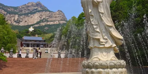 大連出發【青岩寺一日遊】遼寧北鎮青岩寺風景區一日遊