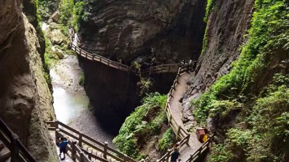 Wulong Three Natural Bridges and Longshui Gorge 1-Day Tour + guide+ admission ticket+ attraction+ Driver Service - Convenient Travel - Explore China's Natural Culture