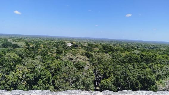 Bacalar: tour delle rovine di Calakmul, giungla e vulcano dei pipistrelli.