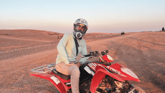 Deserto di Agafay: Quad Bike, giro in cammello e cena-spettacolo