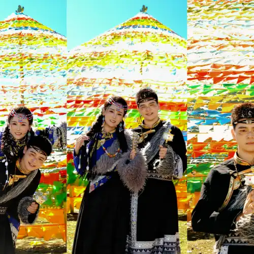 香格里拉建塘鎮のTripメモリー【チベット民族衣装の豊富な品揃え＋民族