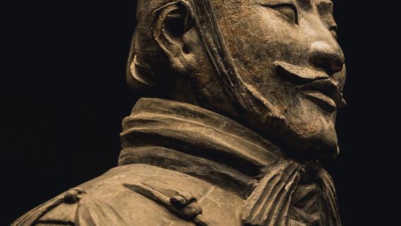 [perjalanan satu hari Prajurit Terakota Xi'an] Tur berbahasa Inggris termasuk tiket dan pemandu penjelasan Inggris .