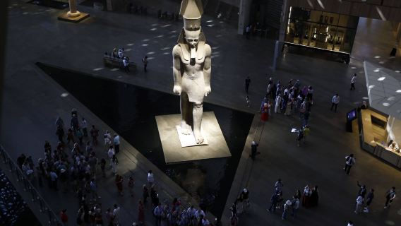 開羅大埃及博物館【新館精緻導覽】【精通中文＋古埃及歷史專業講師】【精品小團】【3小時超深度精緻導覽】