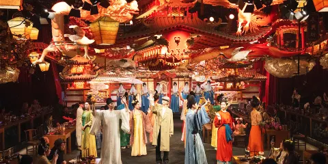 【敍宴·帝王盛宴】上海敍宴·全景沉浸式古代文化宮廷餐秀【唐·長安賦/萬邦來朝/敍·敦煌/外灘1930-多種主題】