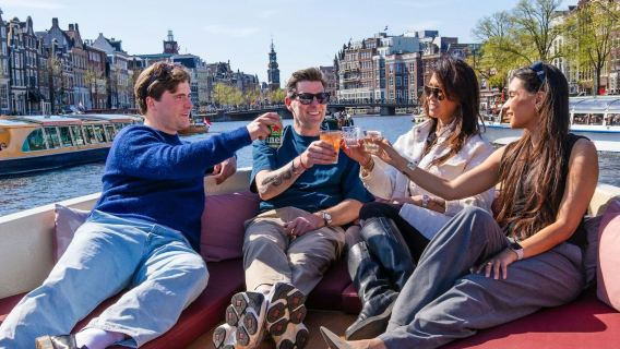 Amsterdam: Canal Cruise with Optional Drinks & Snacks
