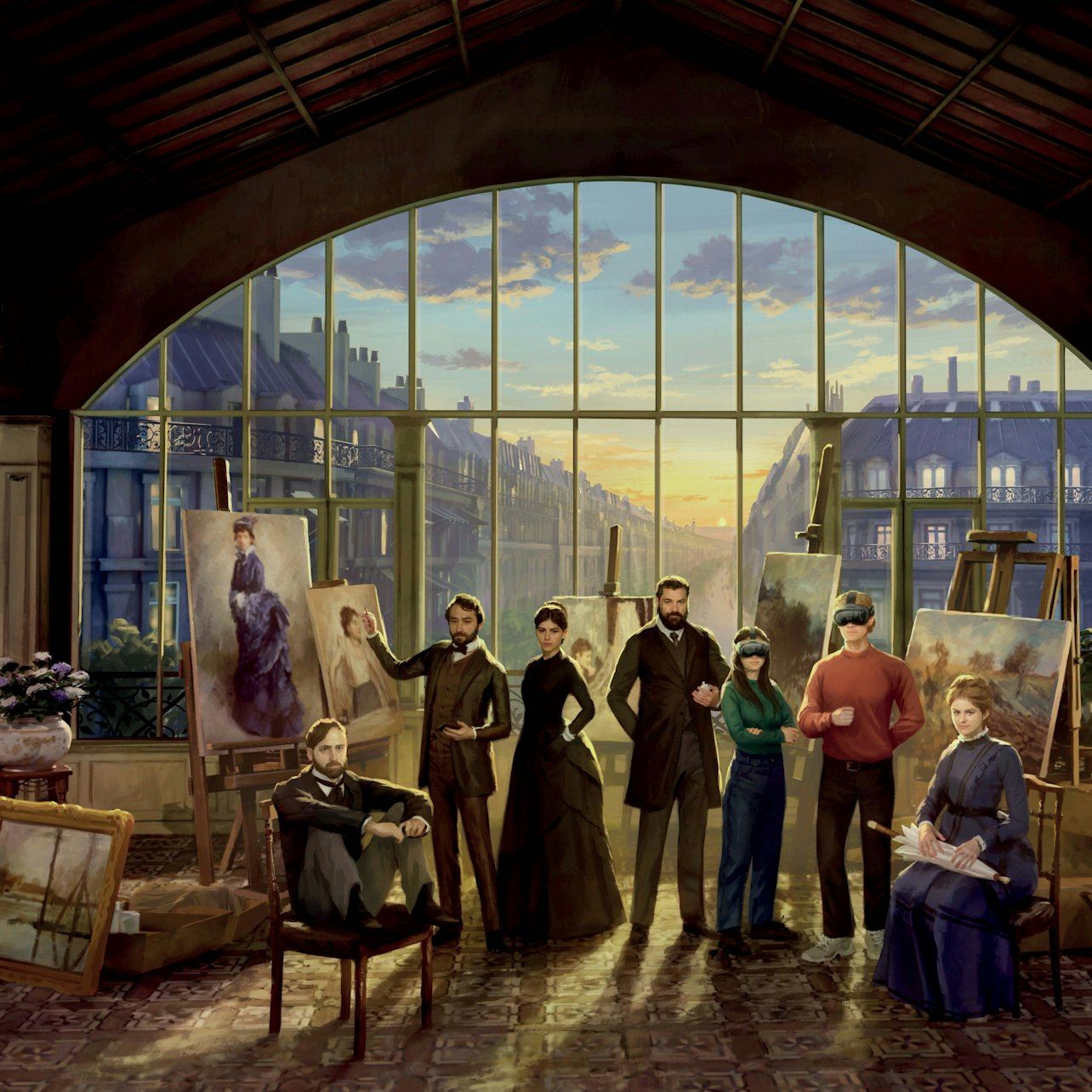 Burdeos: Experiencia de realidad virtual "Una velada con los impresionistas, París 1874"