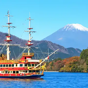 enohi_/HAKUSUIDO様確認用 Fuji from All Angles: Hakone Shrine, Owakudani, Yamanaka Lake
