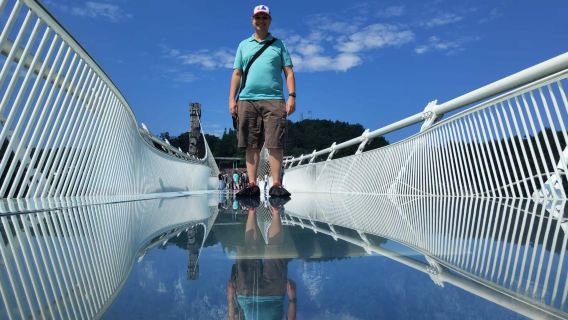 Zhangjiajie: Lawatan Peribadi 1 Hari Taman Negara Hutan (Gunung Avatar) & jambatan kaca