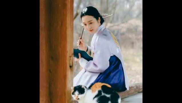 대한민국서울경복궁여행 사진[한성관 한복 사진]