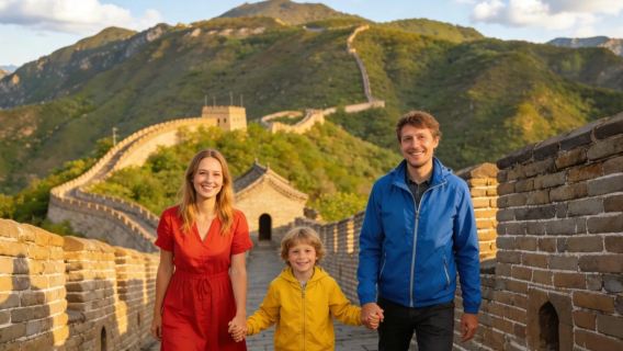 Lawatan sehari ke Tembok Besar Mutianyu + Summer Palace di Beijing [Pengangkutan kereta peribadi + termasuk kerusi gantung & gelongsor]