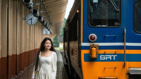 Nostalgic train 1-day tour to Lamphun in Thailand