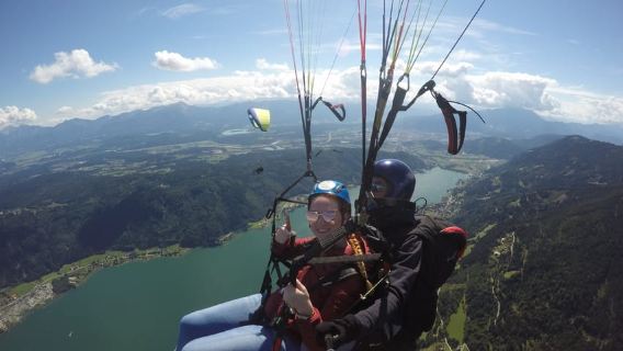 Villach/Ossiachersee: Paragliding "Panorama" Tandemflug
